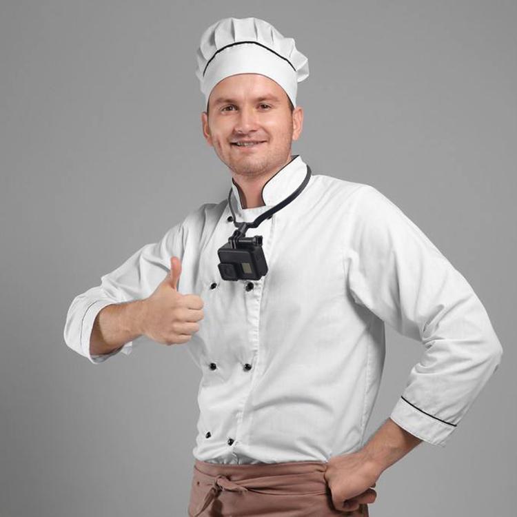 GP458 Camera Neck Fixed Shooting Bracket for GoPro, Insta360, DJI and Other Action Cameras