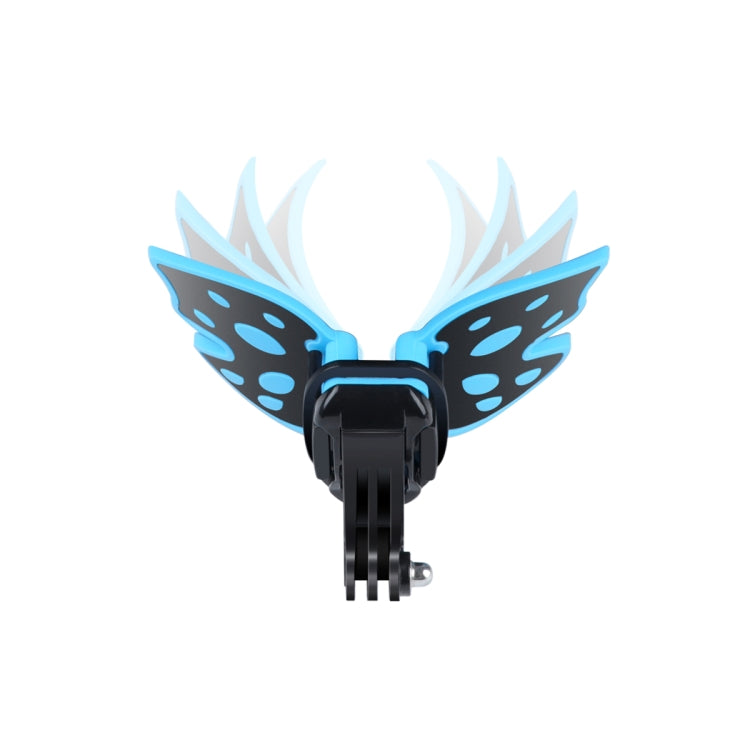 Butterfly Helmet Mount Adapter with 3-Way Pivot Arm & J-Hook Buckle & Long Screw for GoPro, Insta360, DJI and Other Action Cameras