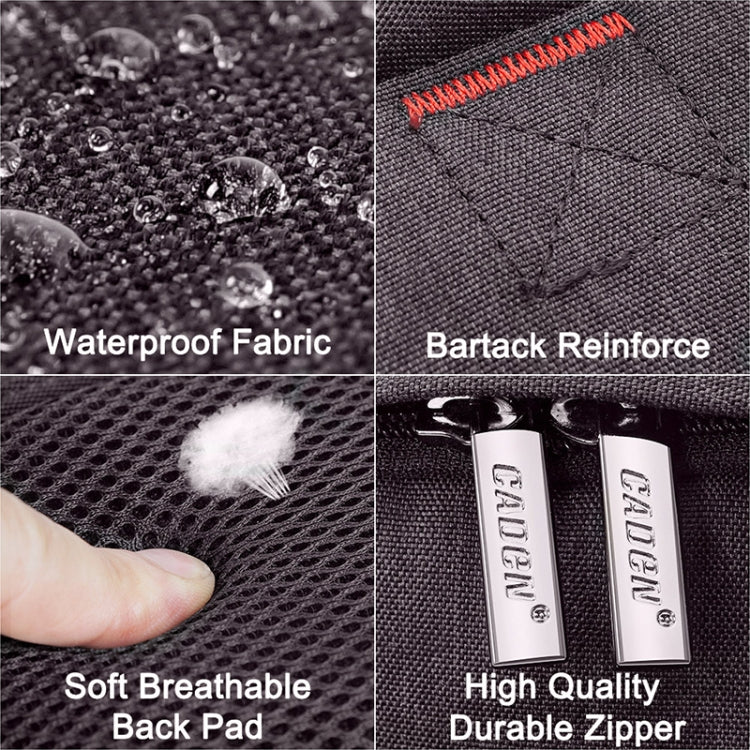 CADeN Multifunctional Shoulder SLR Camera Lens Bag Photography Backpack