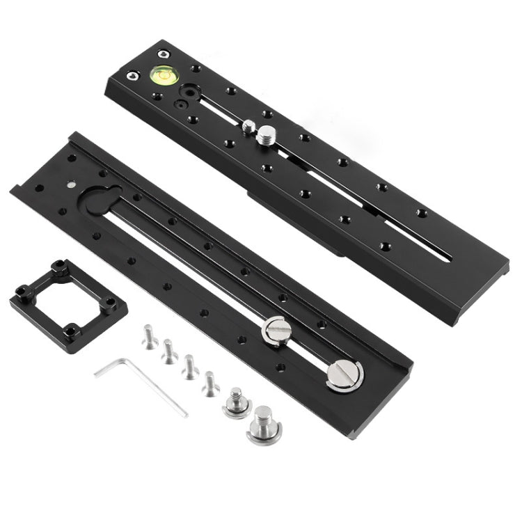 BEXIN VR-220L 220mm Length Aluminum Alloy Extended Quick Release Plate for Manfrotto / Sachtler