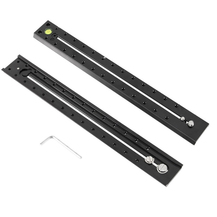 BEXIN B380-50 380mm Length Aluminum Alloy Extended Quick Release Plate for Manfrotto / Sachtler