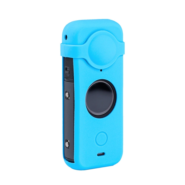 Full Body Dust-proof Silicone Case with Lens Cover for Insta360 ONE X2