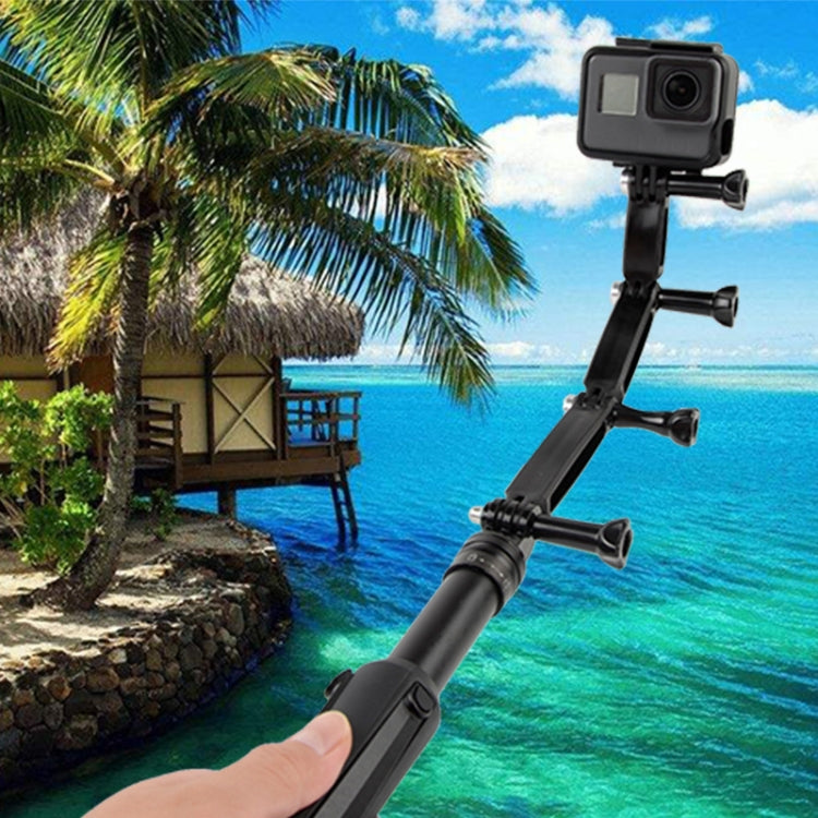 Joint Aluminum Extension Arm Grip Extenter for GoPro, Insta360, DJI and Other Action Cameras, Length: 10.8cm, 10.8cm