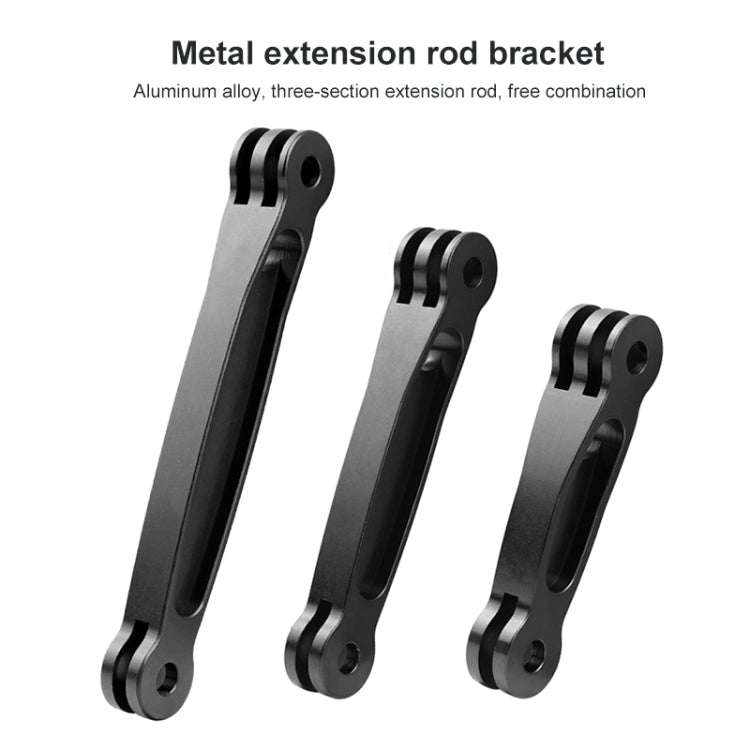 Joint Aluminum Extension Arm Grip Extenter for GoPro, Insta360, DJI and Other Action Cameras, Length: 6.8cm, 6.8cm