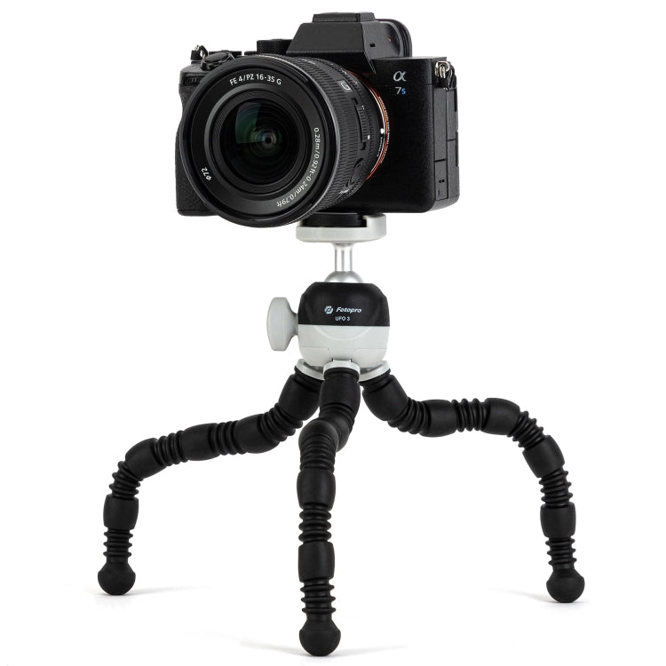 Fotopro UFO 3 Flexible Tripod Mount for SLR Cameras, GoPro, Phones