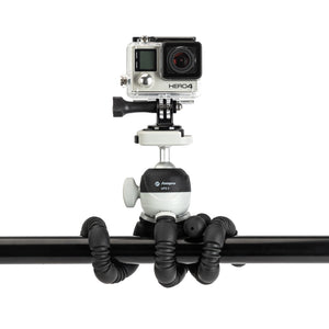 Fotopro UFO 3 Flexible Tripod Mount for SLR Cameras, GoPro, Phones