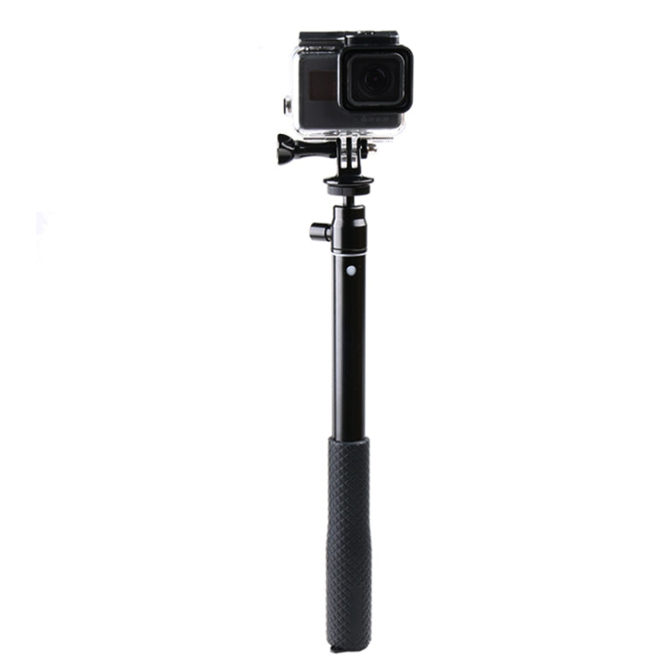 30-93cm Grip Foldable Tripod Holder Multi-functional Selfie Stick Monopod for GoPro, Insta360, DJI and Other Action Cameras, Phones, Length: 30-93cm