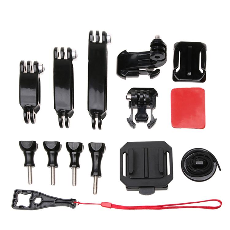 Helmet Front Mount Bundle Set for GoPro, Insta360, DJI and Other Action Cameras