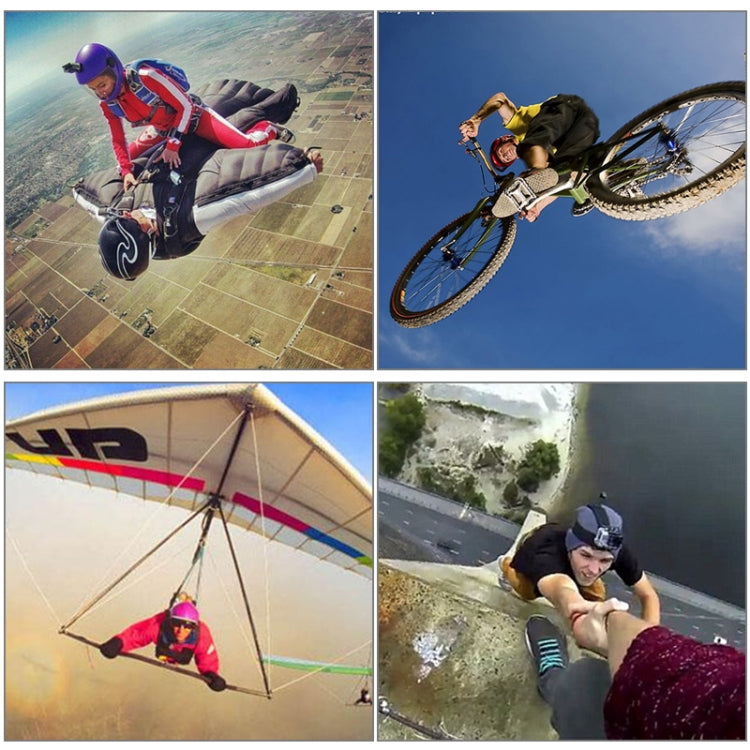 Helmet Front Mount Bundle Set for GoPro, Insta360, DJI and Other Action Cameras