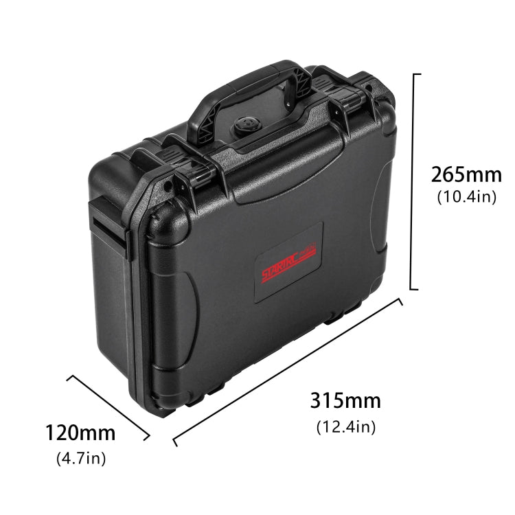 STARTRC Waterproof EVA PP Dual-layer Suitcase Storage Box For GoPro HERO13 Black /12 Black /11 Black /10 Black /9 Black, For GoPro HERO13 Black /12 Black /11 Black /10 Black /9 Black