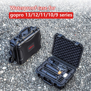 STARTRC Waterproof EVA PP Dual-layer Suitcase Storage Box For GoPro HERO13 Black /12 Black /11 Black /10 Black /9 Black, For GoPro HERO13 Black /12 Black /11 Black /10 Black /9 Black