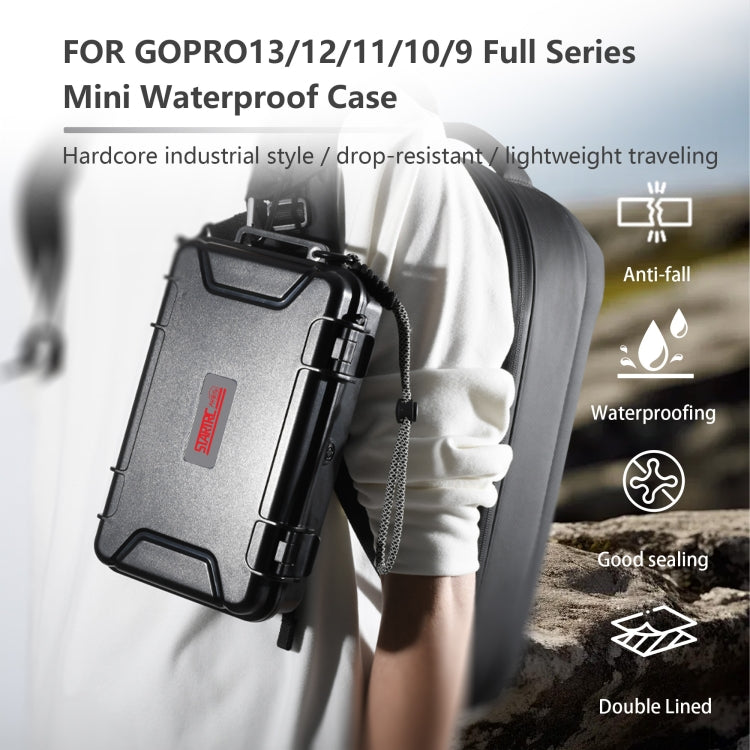 For GoPro HERO STARTRC Waterproof ABS Suitcase Shoulder Storage Box