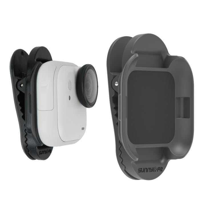 For Insta360 GO Ultra Sunnylife Magnetic Backpack Clip Action Camera Clamp Vertical-Horizontal Mount