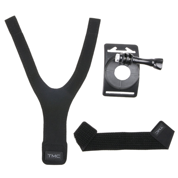 GP278 3 in 1 Hand Wrist Arm Leg Straps 360-degree Rotation Mount for GoPro, Insta360, DJI and Other Action Cameras