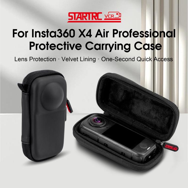 For Insta360 X4 Air STARTRC Camera PU Carry Storage Bag