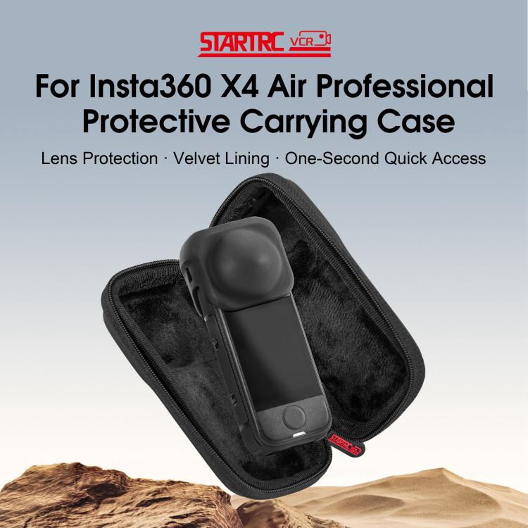 For Insta360 X4 Air STARTRC Camera PU Carry Storage Bag