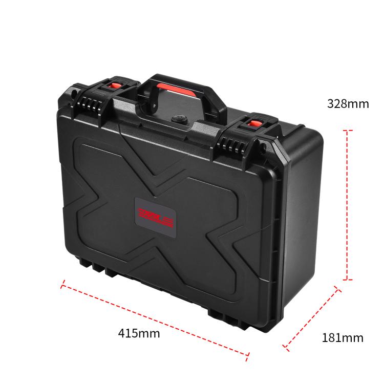 STARTRC Waterproof PP Suitcase Storage Box for Canon / Fujifilm / Nikon 1 Camera 2 Lenses