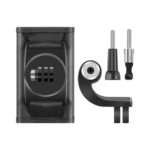 Hook and Loop Fastener Backpack Rec-Mounts Clip Clamp Mount with Screw for GoPro, Insta360, DJI and Other Action Cameras