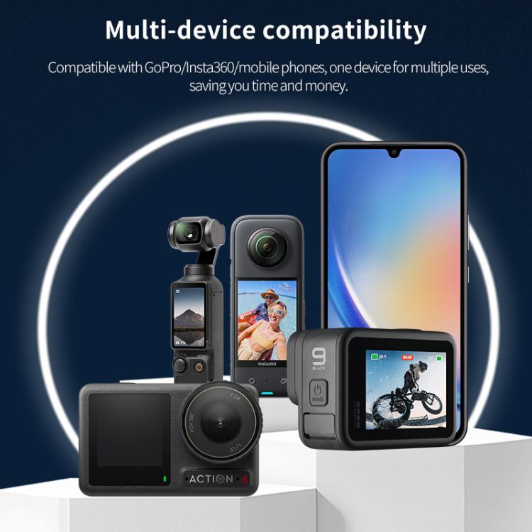 STARTRC Pocket-Size Foldable Magnetic Tripod for GoPro, DJI, Insta360 Action Cameras, DJI Pocket Series