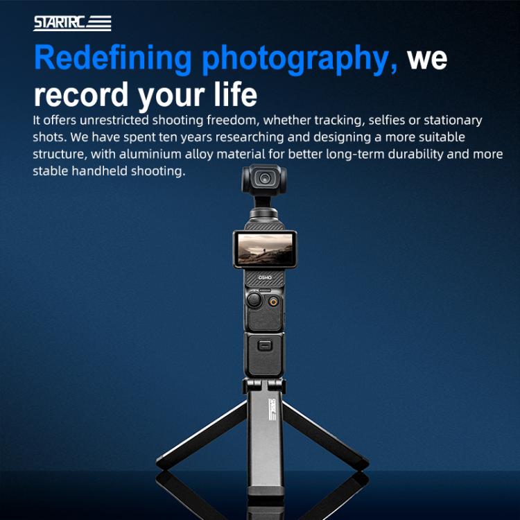STARTRC Pocket-Size Foldable Magnetic Tripod for GoPro, DJI, Insta360 Action Cameras, DJI Pocket Series