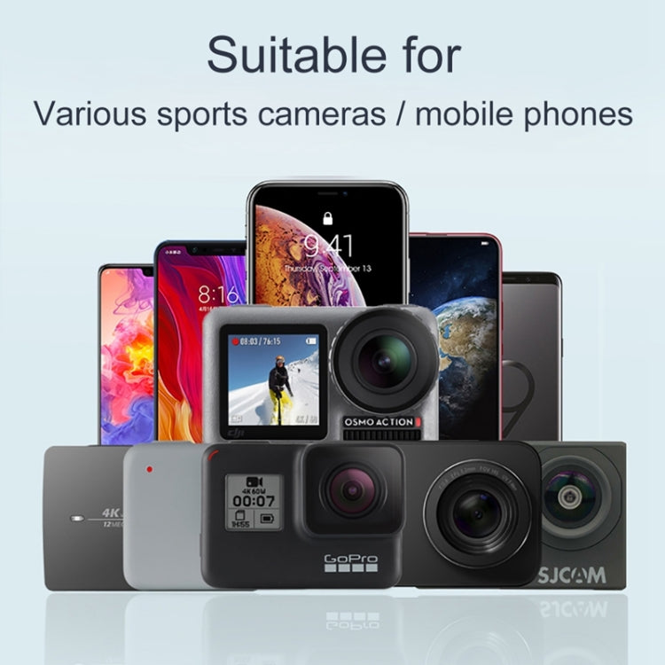 RUIGPRO One-piece Handheld Tripod Selfie Stick Telescopic Monopod Mount for GoPro, Insta360, DJI and Other Action Cameras