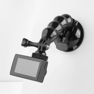 Suction Cup Jaws Flex Clamp Mount for GoPro, Insta360, DJI and Other Action Cameras, Jaws Flex Clamp