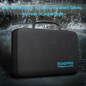 RUIGPRO Shockproof Waterproof Portable Case Box for DJI Osmo Action, Size: 17.3cm x 12.3cm x 6.5cm, Small