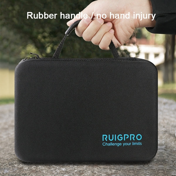 RUIGPRO Shockproof Waterproof Portable Case Box for DJI Osmo Action, Size: 17.3cm x 12.3cm x 6.5cm, Small