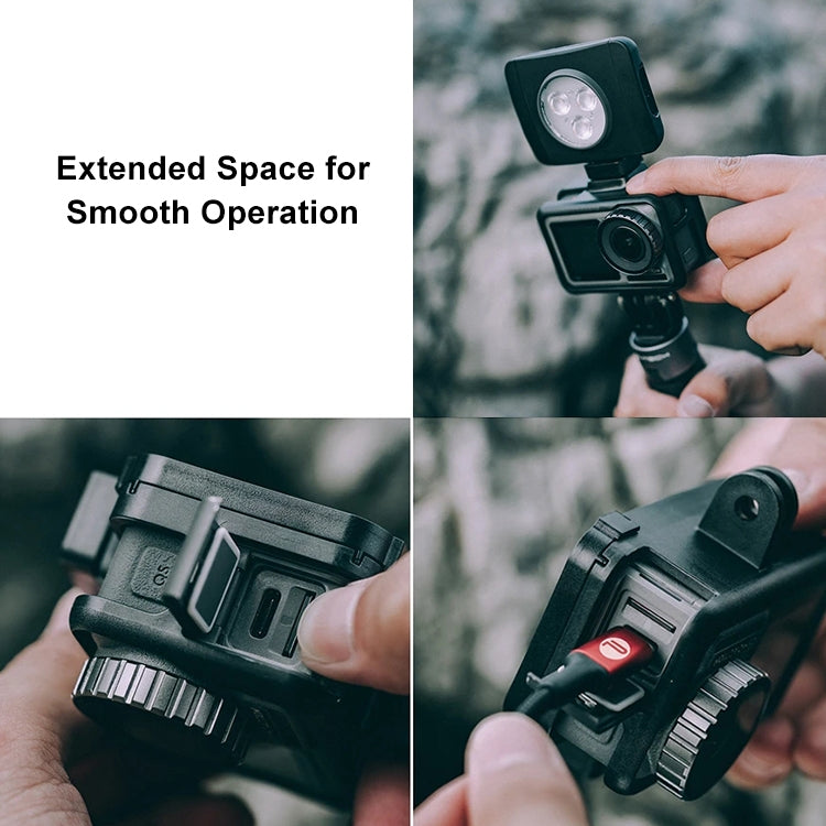 PGYTECH P-11B-010 Sports Camera Rabbit Cage Accessory Vlog for DJI Osmo Action