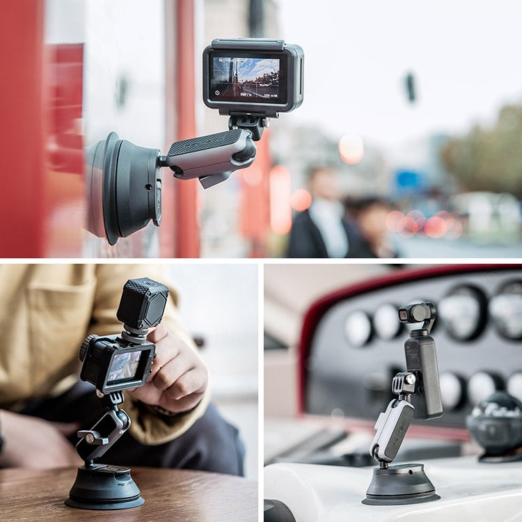 PGYTECH P-GM-132 Action Camera Suction Cup Phone Holder for DJI Osmo Action & GoPro 8/7, P-GM-132