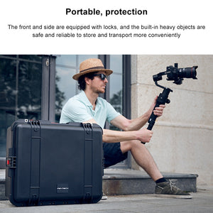 PGYTECH P-RH-001 Shockproof Waterproof Explosion-proof Hard Box Carrying Case for DJI Ronin-S, Size: 63.4x50.3cm, P-RH-001 For DJI Ronin-S