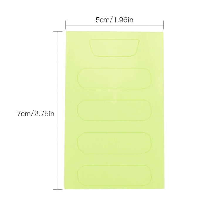 RCSTQ 2 PCS Luminous Sticker Night Flight Sticker for DJI FPV Drone, for DJI FPV