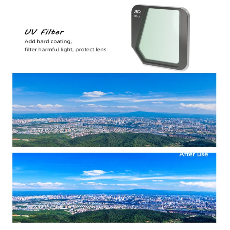 JSR Drone 8 in 1 MCUV+CPL+ND16+32+64+1000+STAR+NIGHT Lens Filter for DJI Mavic 3, MCUV+CPL+ND16+32+64+1000+STAR+NIGHT