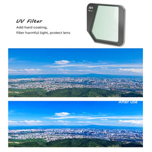 JSR Drone 8 in 1 MCUV+CPL+ND16+32+64+1000+STAR+NIGHT Lens Filter for DJI Mavic 3, MCUV+CPL+ND16+32+64+1000+STAR+NIGHT