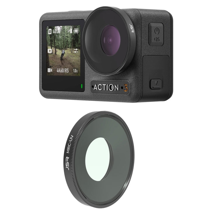 JSR MCUV Lens Filter For DJI Osmo Action 3, MCUV