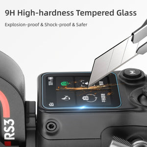 For DJI RS3 / RS3 Pro Explosion-proof Tempered Glass Screen Film, For DJI RS3 / RS3 Pro