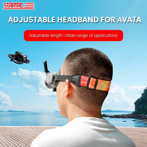 For DJI Avata Goggles 2 STARTRC Headband Elastic Straps