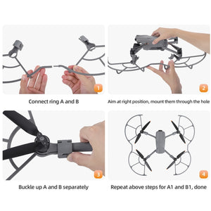 For DJI Air 3 Sunnylfe Drone Propeller Protective Guard Anti-collision Ring, For DJI Air 3