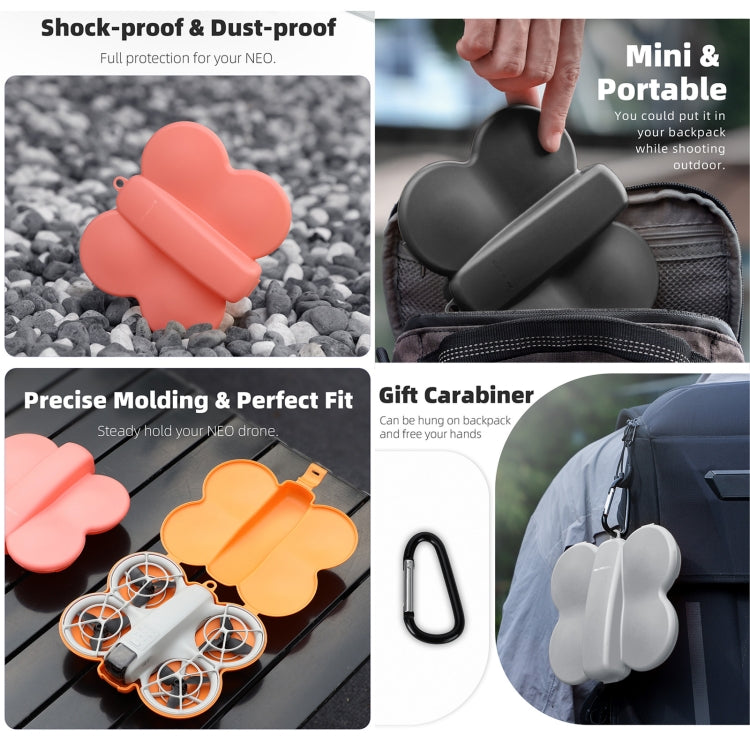 For DJI Neo Sunnylife Butterfly Storage Box Anti-collision Anti-scratch Protection Case