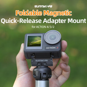 Sunnylife AD691 Magnetic Adapter Mount for DJI Action 2 / Osmo Action 3 / 4