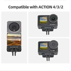 Sunnylife AD691 Magnetic Adapter Mount for DJI Action 2 / Osmo Action 3 / 4