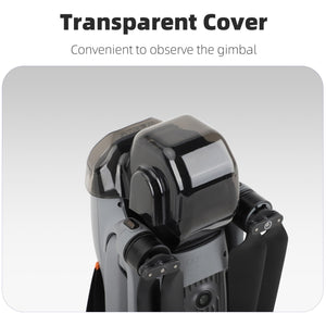 For DJI Air 3S Sunnylife Integrated Gimbal Cover Transparent Lens Cap Vision System Protector, For DJI Air 3S