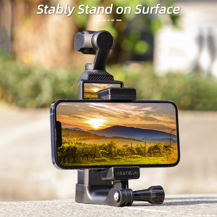 For DJI OSMO Pocket 3 Sunnylife Front Phone Holder Mount Handheld Tripod Expansion Brackets, OP3-ZJ747