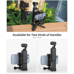 For DJI OSMO Pocket 3 Sunnylife Front Phone Holder Mount Handheld Tripod Expansion Brackets, OP3-ZJ747