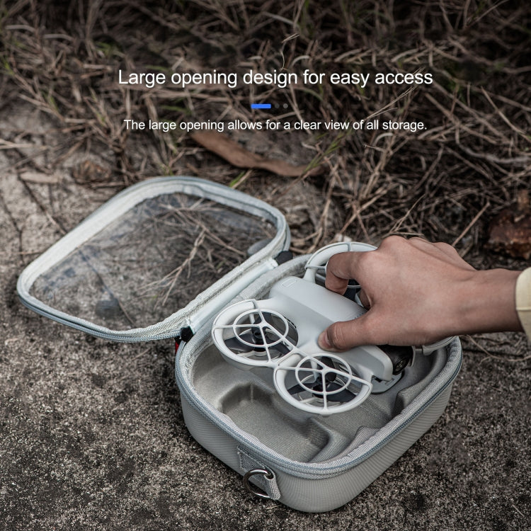 For DJI Neo STARTRC Portable Transparent Top Drone Bag, For DJI Neo Transparent