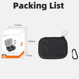 For DJI Osmo Action 5 Pro / 4 / 3 Sunnylife Portable Carrying Case Mini Standard Combo Bag, Standard Combo Bag