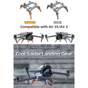 For DJI Air 3S / 3 Sunnylife Landing Gear Extensions Heightened Spider Gears Support Leg