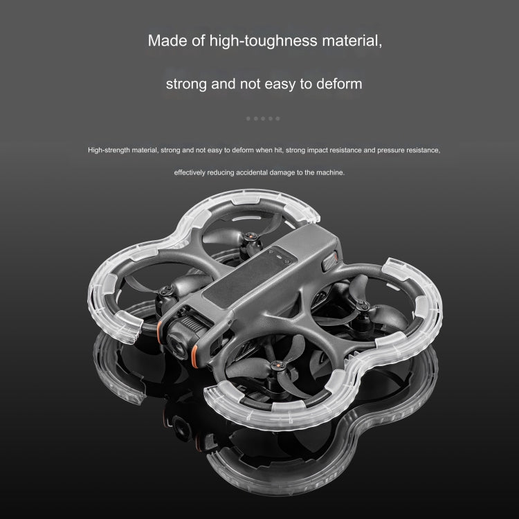 For DJI Avata 2 STARTRC Central Control TPU Protective Guard Anti-collision Ring Cover, For DJI Avata 2