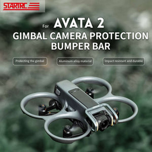 For DJI Avata 2 STARTRC Gimbal Lens Anti-collision Aluminum Alloy Guard Bumper, For DJI Avata 2