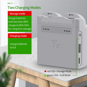 For DJI Neo XY 2-Channel Battery Charger Battery Charge Manager, 2-Channel